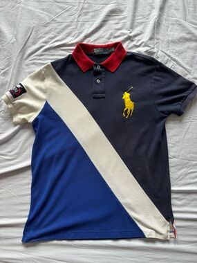 Ralph Lauren Polo Shirt - Navy, Royal Blue, White, Red, Yellow